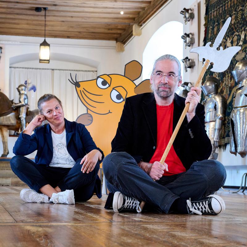 SpielZeit“ am Maus-Türöffner-Tag mit Cornelia Stegner und Heiner Grieb