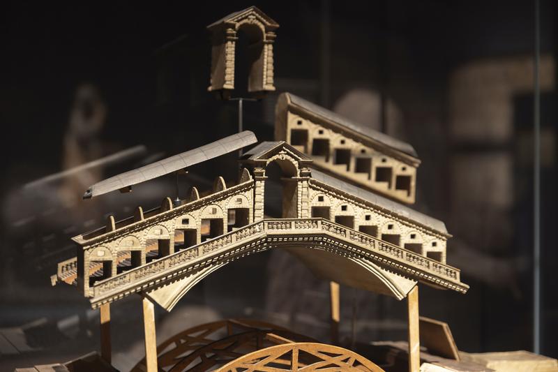 Konstruktionsmodell der Rialtobr&uuml;cke in Venedig, Venedig, sp&auml;tes 16. Jahrhundert Stromer&rsquo;sche Kulturgut-, Denkmal und Naturstiftung Kat. Nr. 54