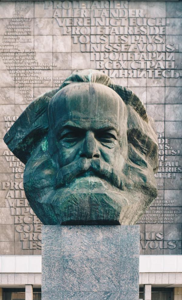Chemnitz Karl-Marx-Monument des Künstlers Lew Kerbel