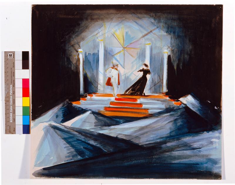 Oskar Schlemmer: Bühnenbild zu Don Juan und Faust, 1925, bpk