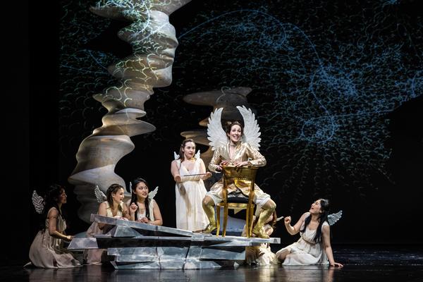 Szenenbild „Castor et Pollux“ am Staatstheater Meiningen, Laura Braun, Chor
