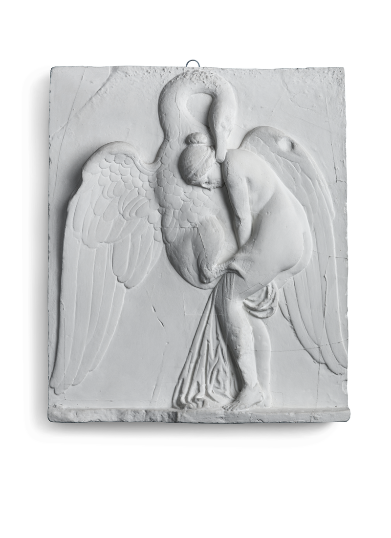 Leda mit dem Schwan, 1831, Abguß in Gips, Künstler unbekannt
