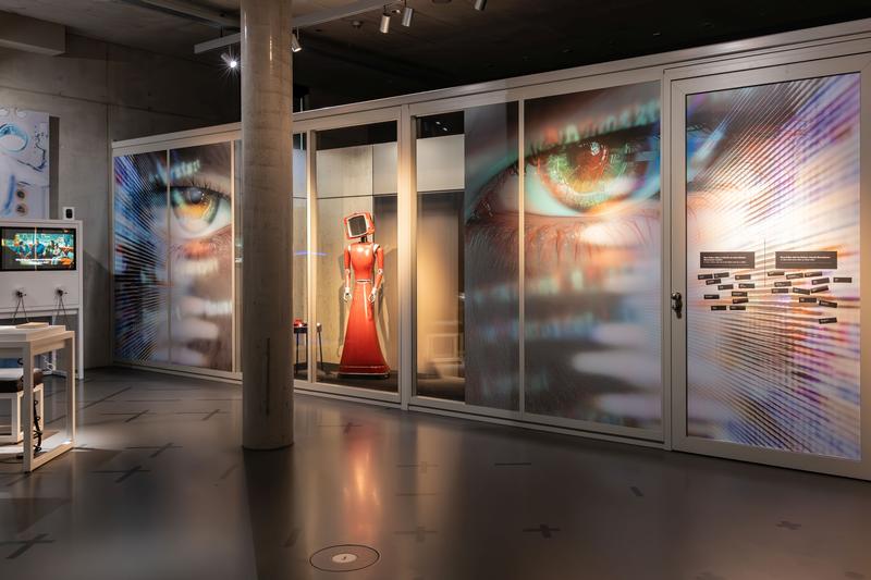 Der neue Roboter Cassandra im Deutschen Museum Nürnberg