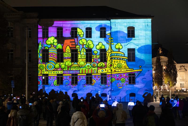 Die Fürther Glanzlichter laden zum Lichtkunstfestival