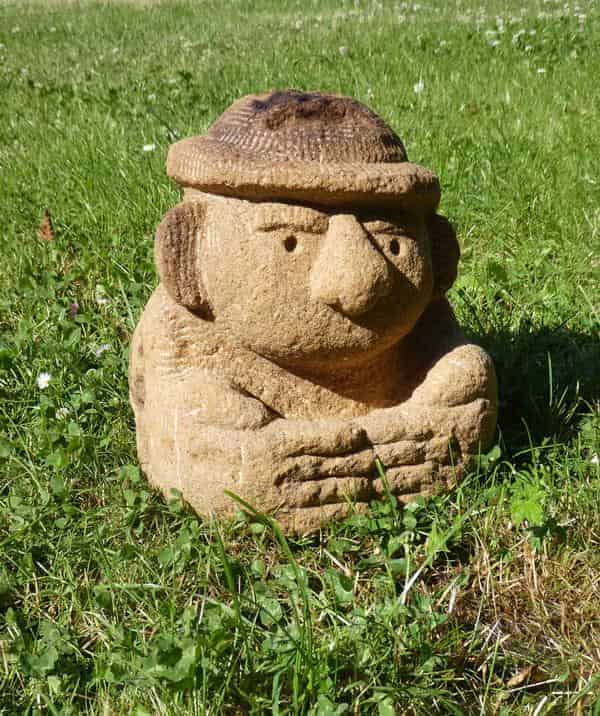 Arbeit von Yunsin Jin aus dem Kurs „Intuitive und figürliche Gestaltung eines Sandsteins“