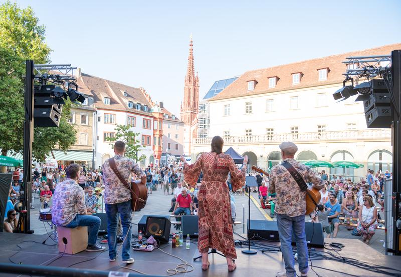 Das Straßenmusikfestival in Würzburg