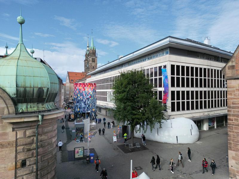 Das Projekt „Zukunftsmusik" rund um den ehemaligen Kaufhof in der Nürnberger Innenstadt