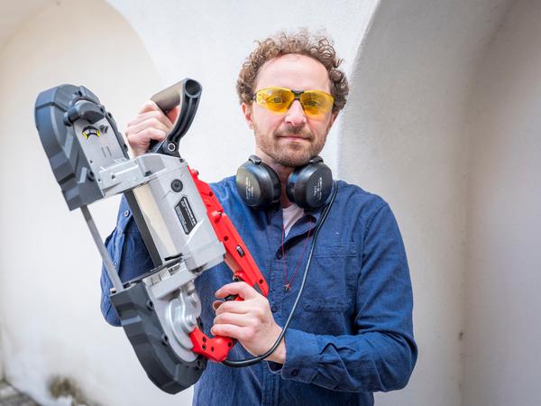 Der Künstler Lukas Troberg ist Stipendiat des Internationalen Künstlerhauses Villa Concordia