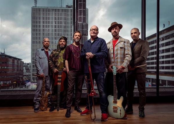 Das Nils Landgren Funk Unit tritt beim Würzburger Hafensommer auf