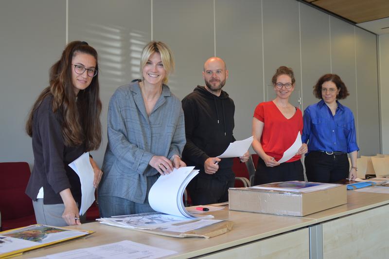 Die Jurysitzung für den Wettbewerb