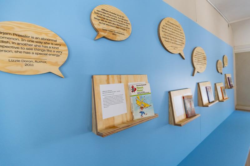 Einblick in die Ausstellung in der Kleinen Synagoge Erfurt