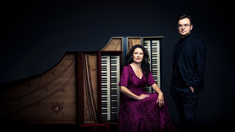 Das Duo Grychtolik gibt am 20. Juli ein Cembalokonzert