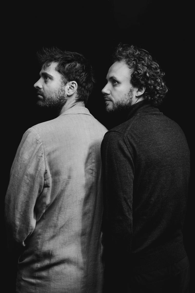 Die zwei Hauptdarsteller: Marek Egert und Leon Tölle v.li. (Quelle: Marian Lenhard) Die zwei Hauptdarsteller: Marek Egert und Leon Tölle v.li.