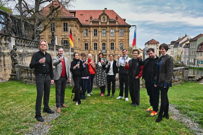 Im Internationalen Künstlerhaus Villa Concordia ist ein deutsch-tschechischer Jahrgang eingezogen