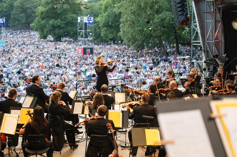Das Klassik Open Air in Nürnberg beeindruckt unter offenem Himmel