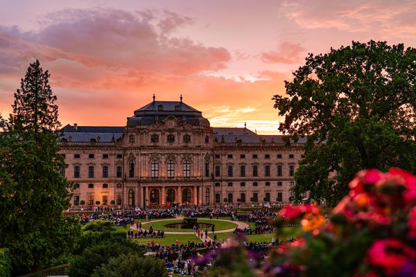 Eindrücke der Nachtmusik im Rahmen des Mozartfests Würzburg