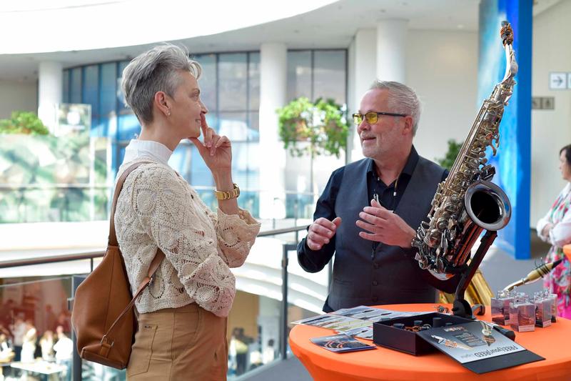 Messegeschehen auf der akustika in Nürnberg