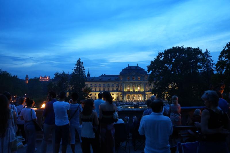 Mozartfest Würzburg: „Nachtmusik“ im Hofgarten der Residenz