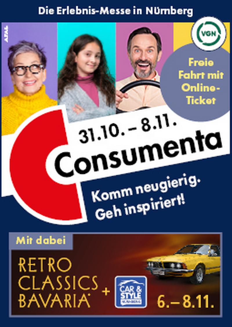 Werbeanzeige: consumenta.de