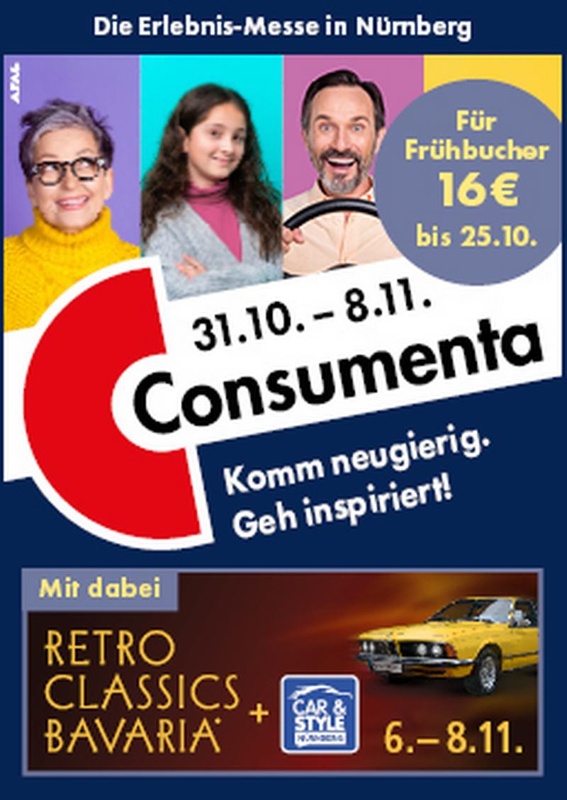 Werbeanzeige: consumenta.de