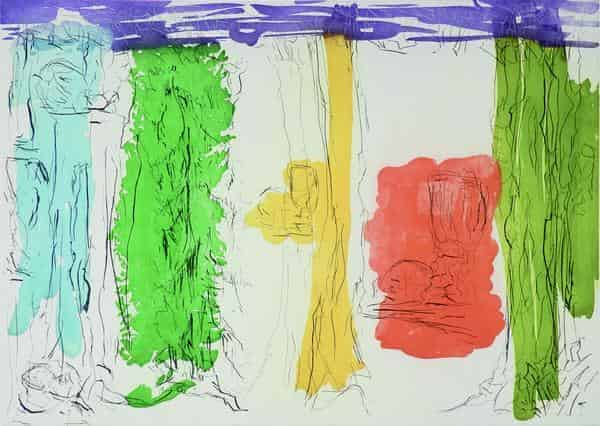 Per Kirkeby, O.T._Ätzung / Flachätzung, 2012