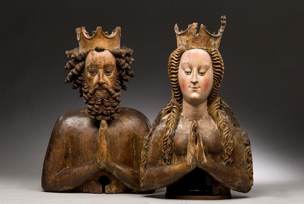 Reliquienbüsten des Kaiserpaares Heinrich II. und Kunigunde