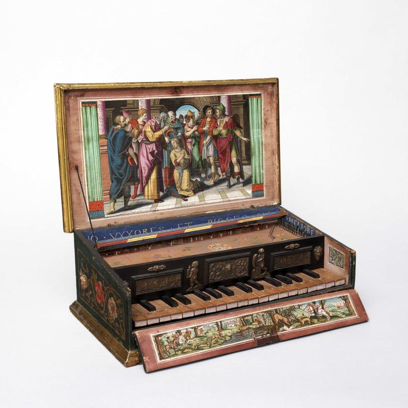 Virginal: Daniel Bidermann (1603–1663)/Augsburg, um 1640 Kunstsammlungen und Museen Augsburg, Maximilianmuseum, 12488