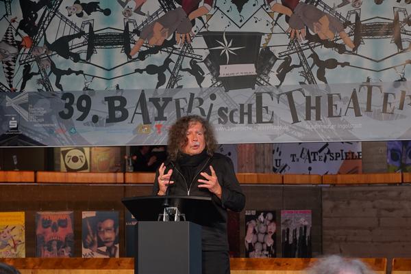 Bayerische Theatertage - Eröffnung durch den Intendanten Knut Weber