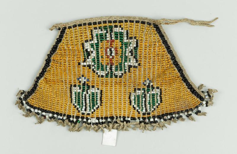 Perlenschurz, Perle/Pflanzenfaser, Guyana, vor 1858