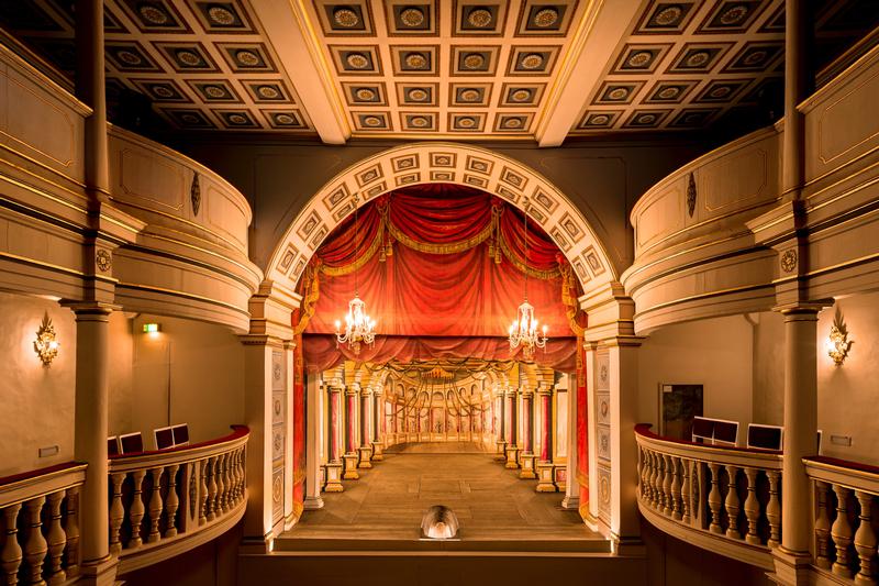 Die Bühne des Ekhof-Theaters