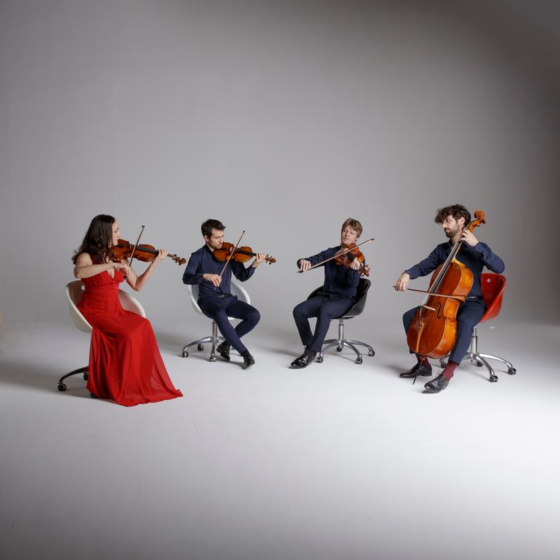 Das Alinde Quartett ist zum Abschluss der Konzertreihe am 24. April zu Gast