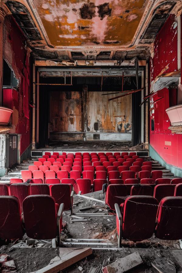 Verlassenes Theater