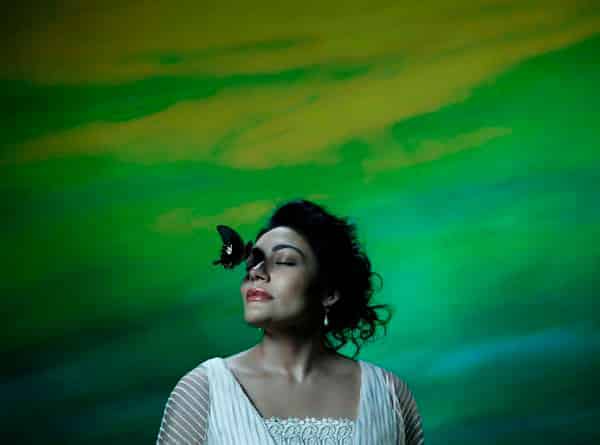 Ailyn Pérez als Florencia Grimaldi in Daniel Catáns Florencia en el Amazonas, MET New York, Metropolitan Opera