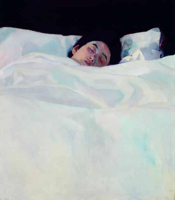 Albert Weisgerber, Schlafende, 1907, Öl auf Leinwand, 79 x 71 cm, Albert-Weisgerber-Stiftung, St. Ingbert