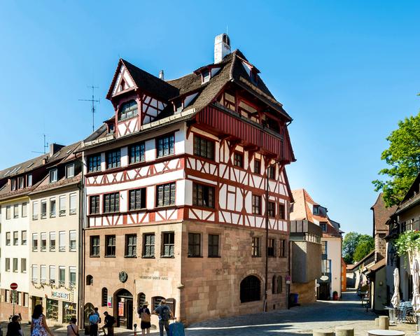 Das Albrecht-Dürer-Haus in Nürnberg