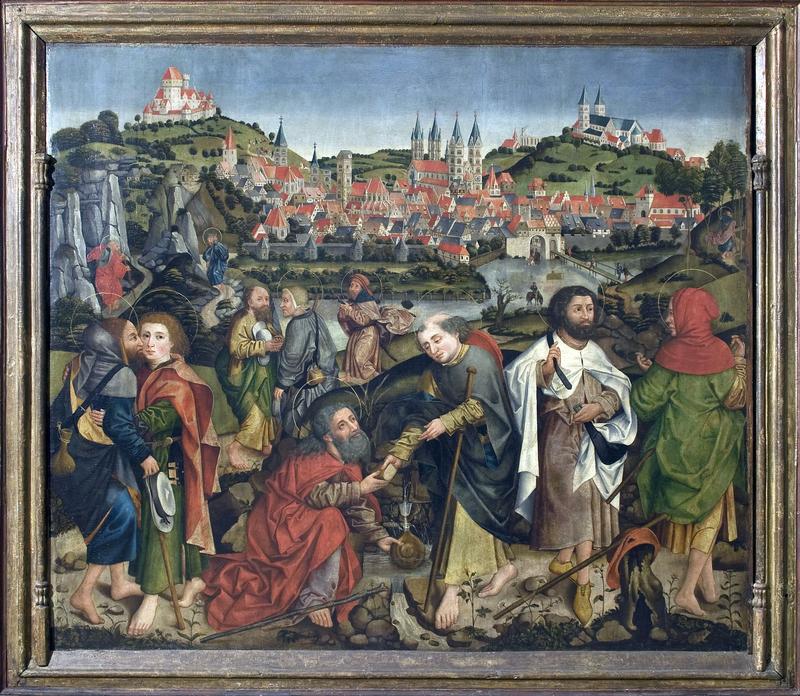 Apostelabschied, Werkstatt Wolfgang Katzheimer d. Ä., 1486