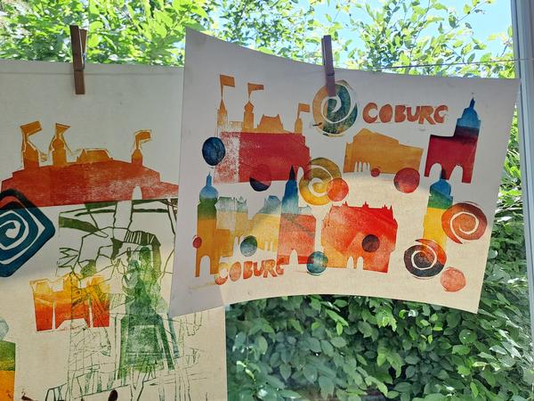 Arbeiten von Ingo Seydel aus dem Kurs „Experimentelle Druckgrafik“ unter Leitung von Hans-Otto Mempel