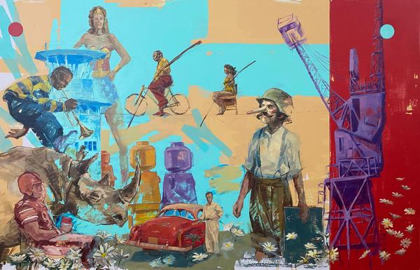 ARP Galerie Hanau / Künstler: Emanuel de Sousa (PRT) / Malerei