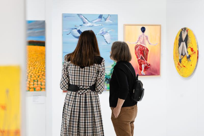 Impressionen von der ARTMUC Kunstmesse
