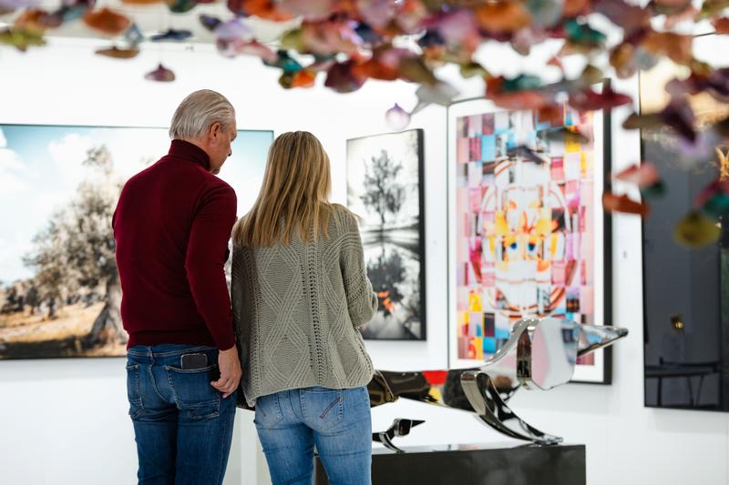 Impressionen von der ARTMUC Kunstmesse