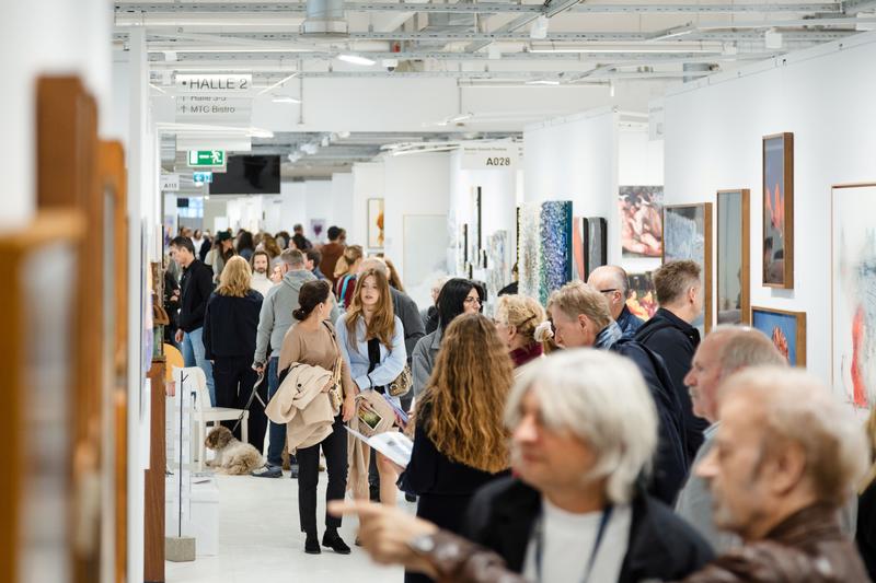 Impressionen von der ARTMUC Kunstmesse