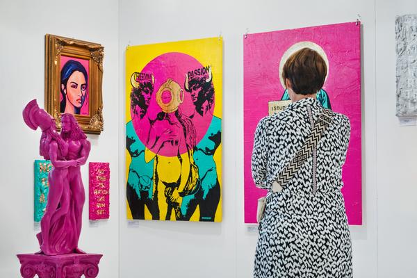 Impressionen der ARTMUC Kunstmesse in München