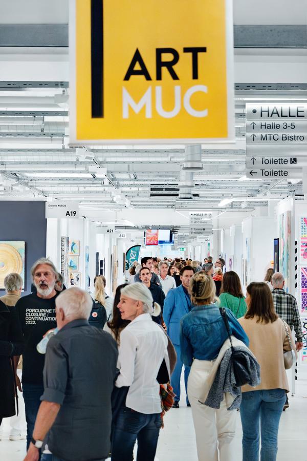 Impressionen der ARTMUC Kunstmesse in München
