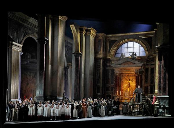 Eine Szene aus Puccinis „Tosca“
