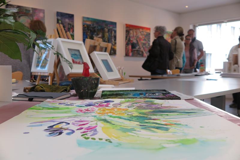 Ein Blick in das Atelier von Sabine Weigand