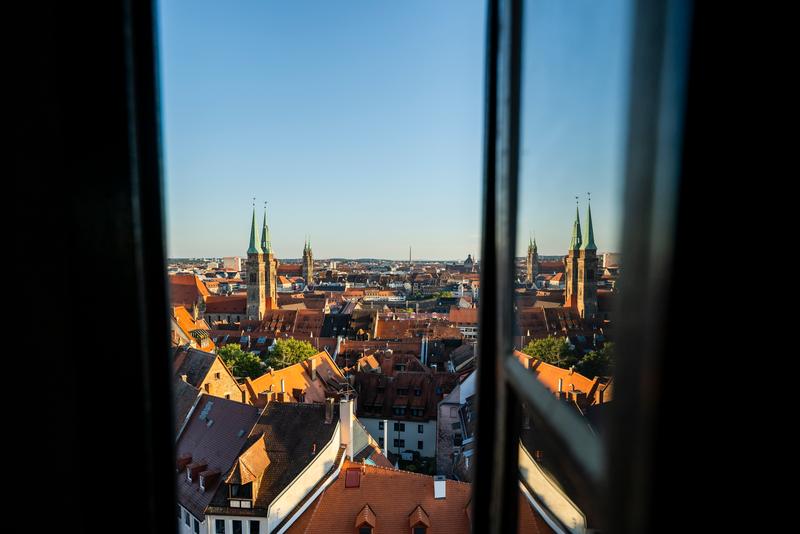 Aussicht auf die Nürnberger Altstadt
