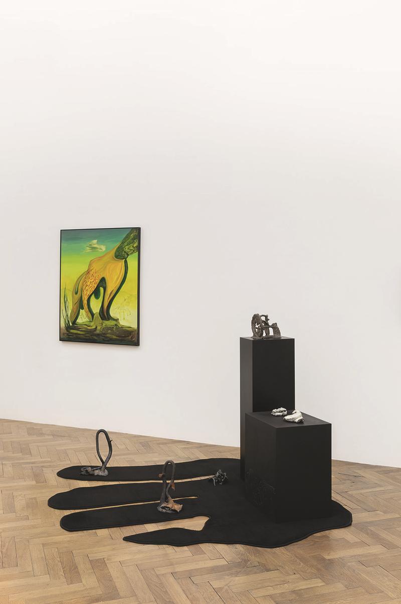 Ausstellungsansicht Perpetual Dawn Sperling, München, 2023