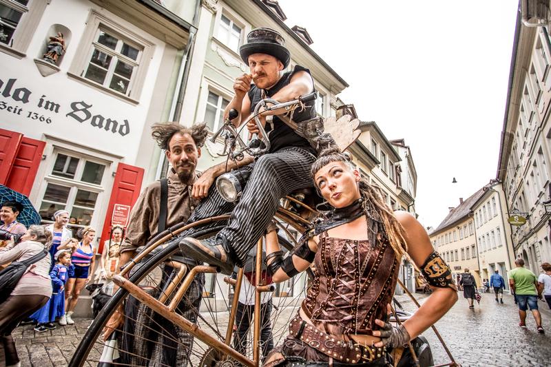 Das Straßenkunst- und Varietéfestival „Bamberg zaubert“