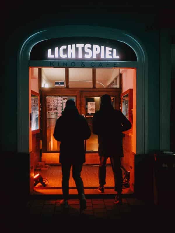 Bamberger Kurzfilmtage, Schnappschuss vor dem Lichtspiel Kino