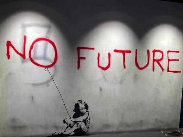 Banksy „No Future“